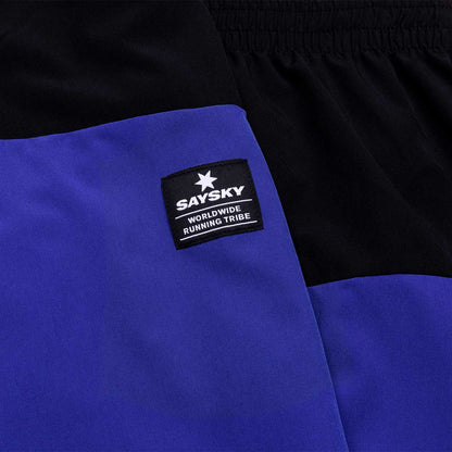 ランニングショーツ GMRSH01 Pace Shorts - Black/Royal Blue [ユニセックス]