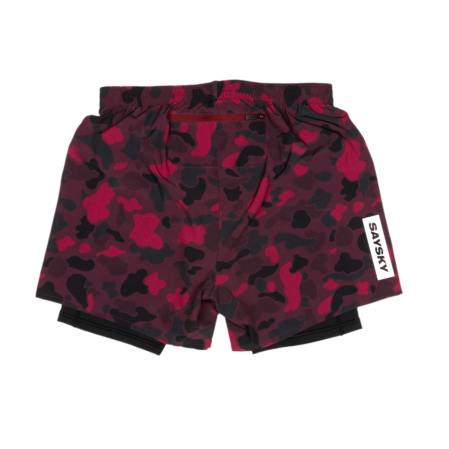 □ 公式 □ SAYSKY/セイスカイ ランニングショーツ GMRSH07 2-in-1 Shorts - Red Duck Camo  [ユニセックス] – STYLEBIKE