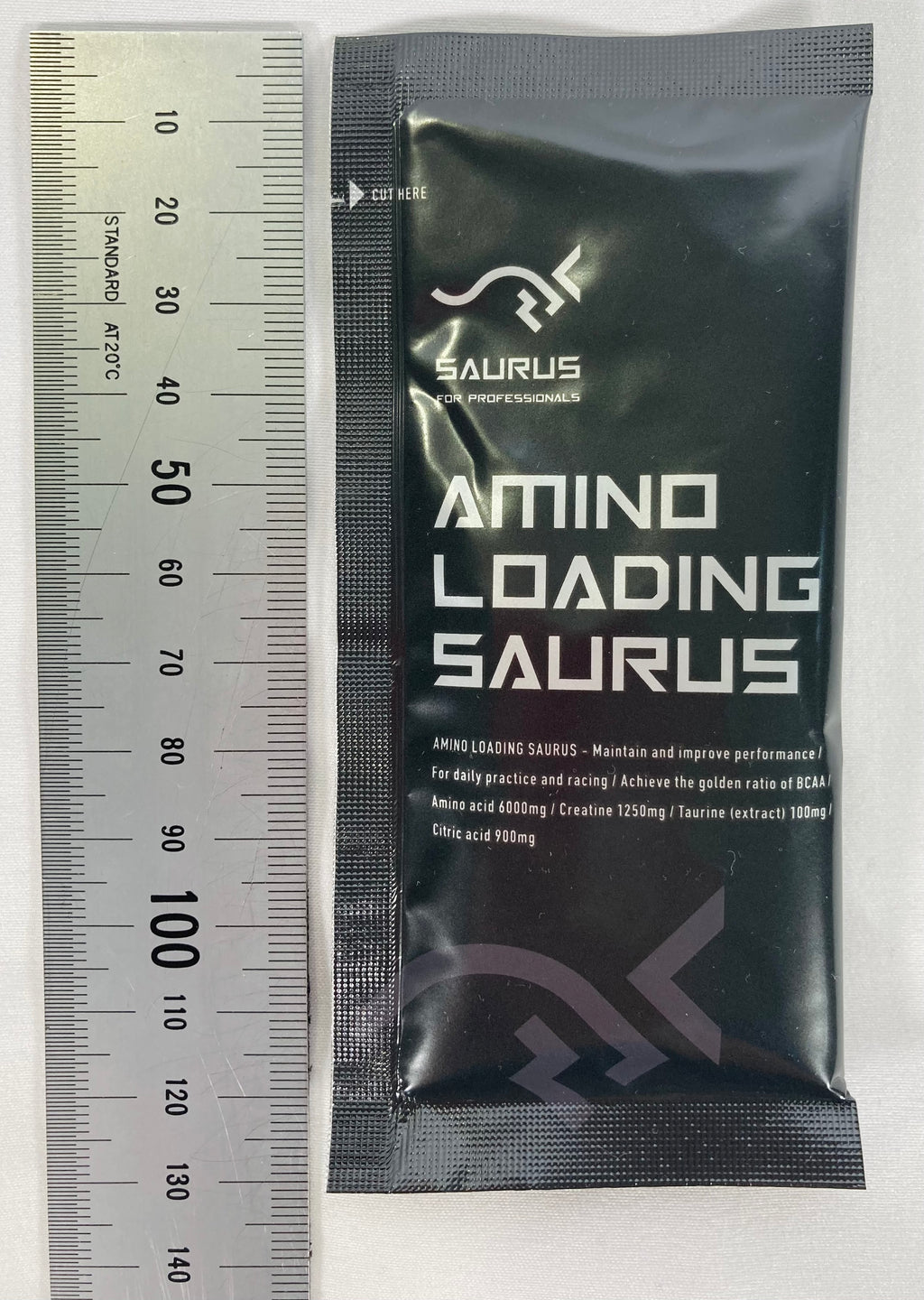 サプリメント SS-005 アミノローディングサウルス（顆粒タイプ14包入） 1本にアミノ酸6000MG(BCAA 3000mg)含有 ヨーグルトサワー風味 Yogurt Flavor