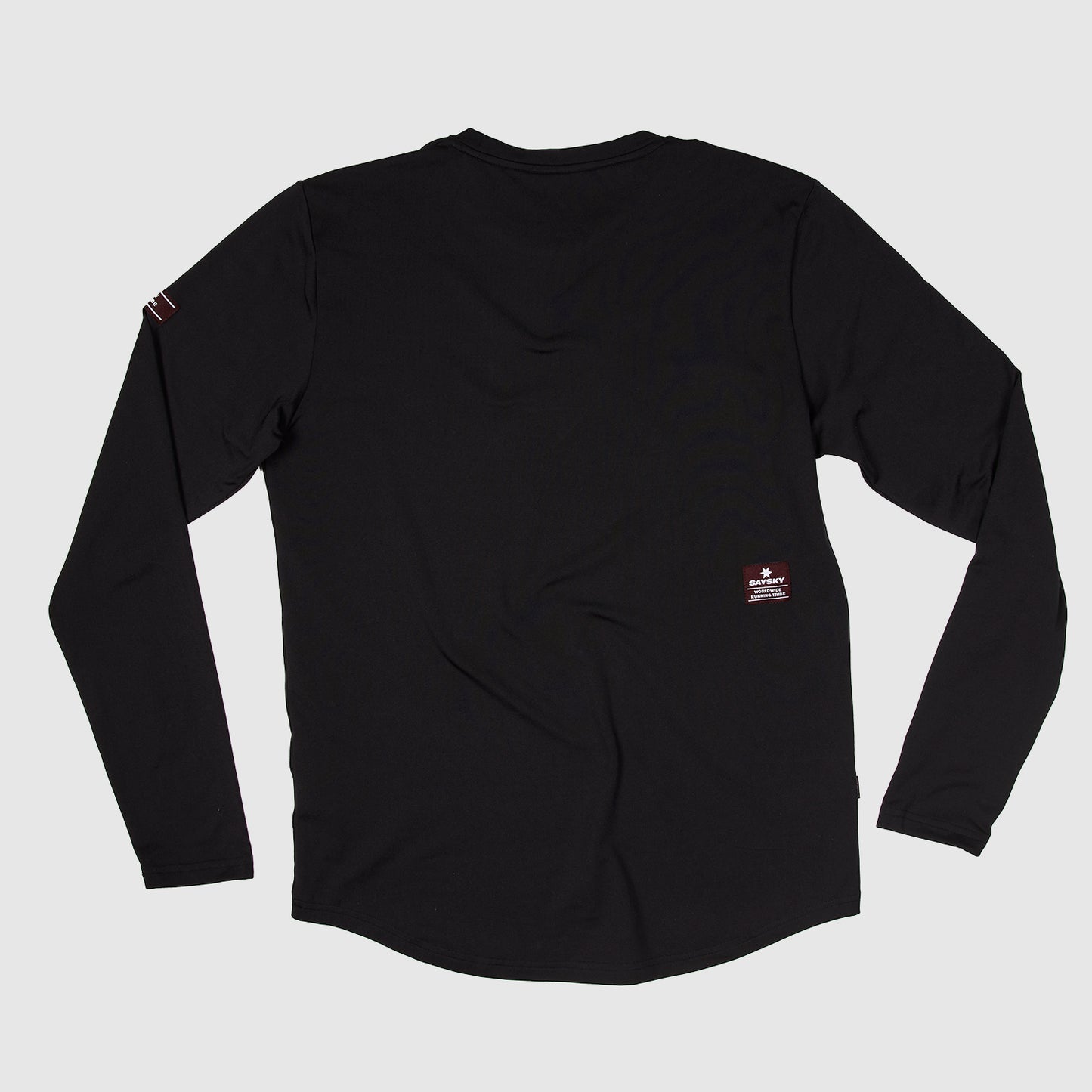 ランニングTシャツ（ロングスリーブ） IMRLS04 Classic Blaze Longsleeve - Black [ユニセックス]