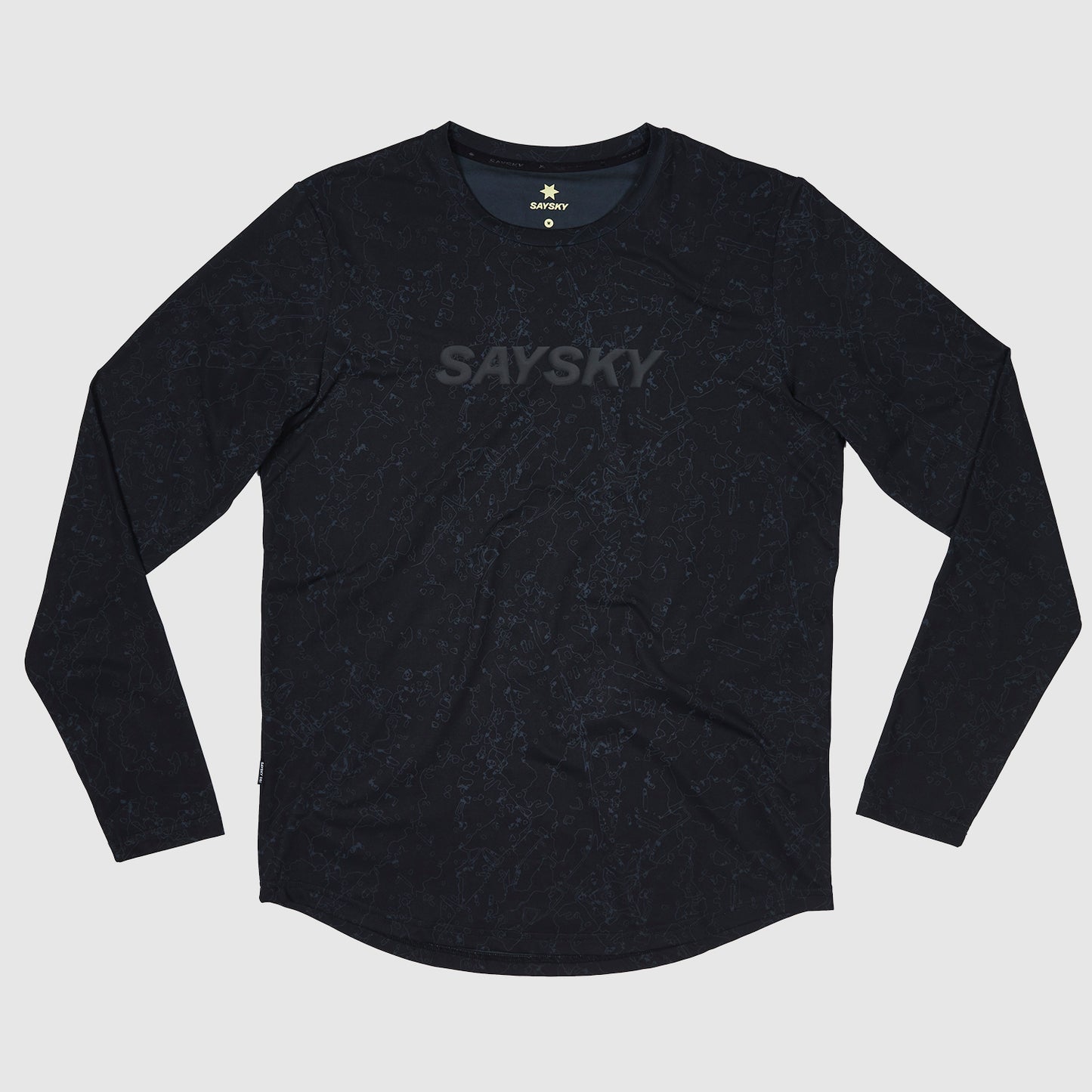 ランニングTシャツ(ロングスリーブ) JMRLS01c1003 Map Blaze Longsleeve - Map [メンズ]