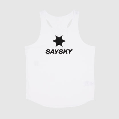 レースシングレット JMRSI11c101 Logo Flow Singlet - White [メンズ]