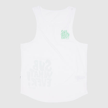 レースシングレット JMRSI15c101 Statement Flow Singlet - White [メンズ]