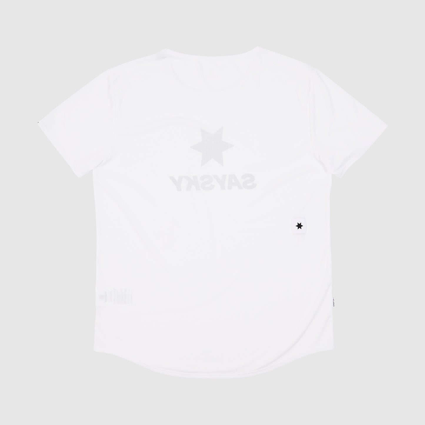 ランニングTシャツ JMRSS21c101 Logo Flow T-shirt - White [メンズ]