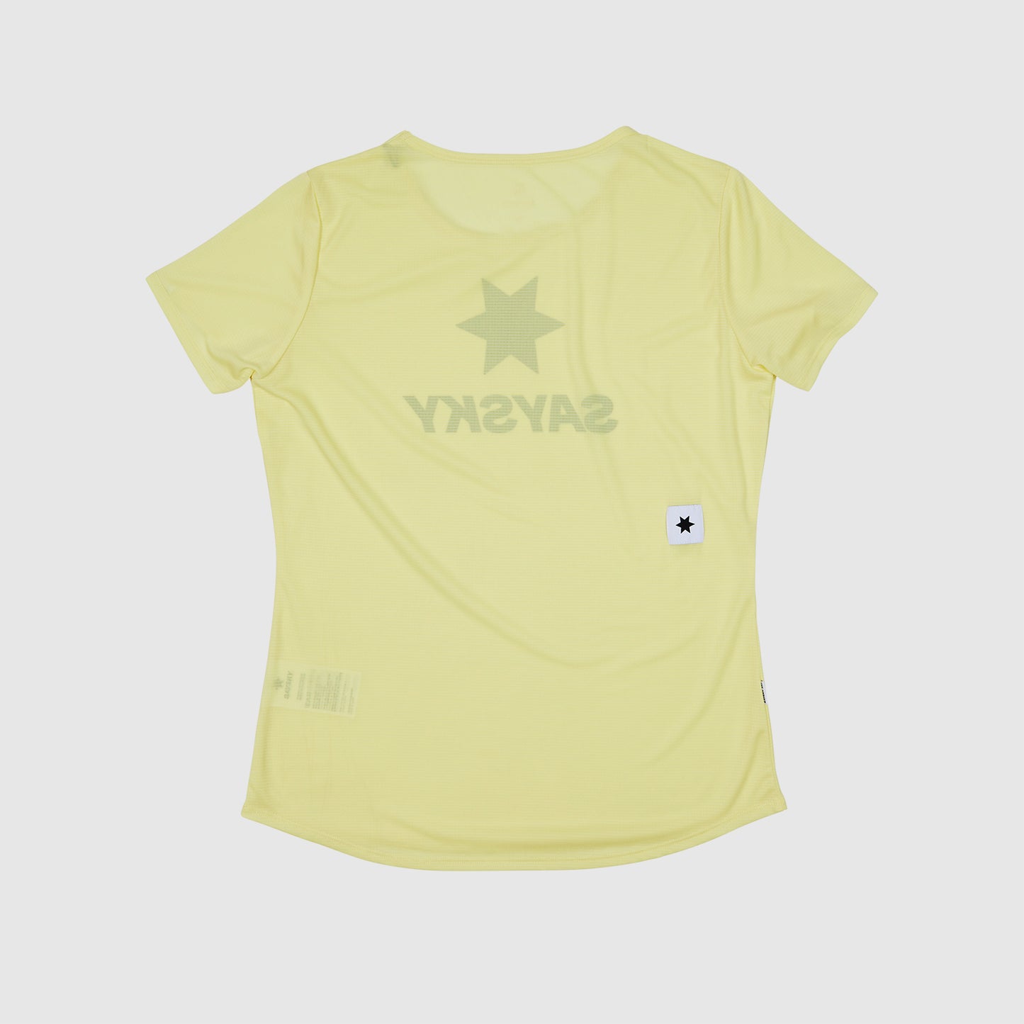 ランニングTシャツ JWRSS12c401 Wmns Logo Flow T-shirt - Yellow [レディーズ]