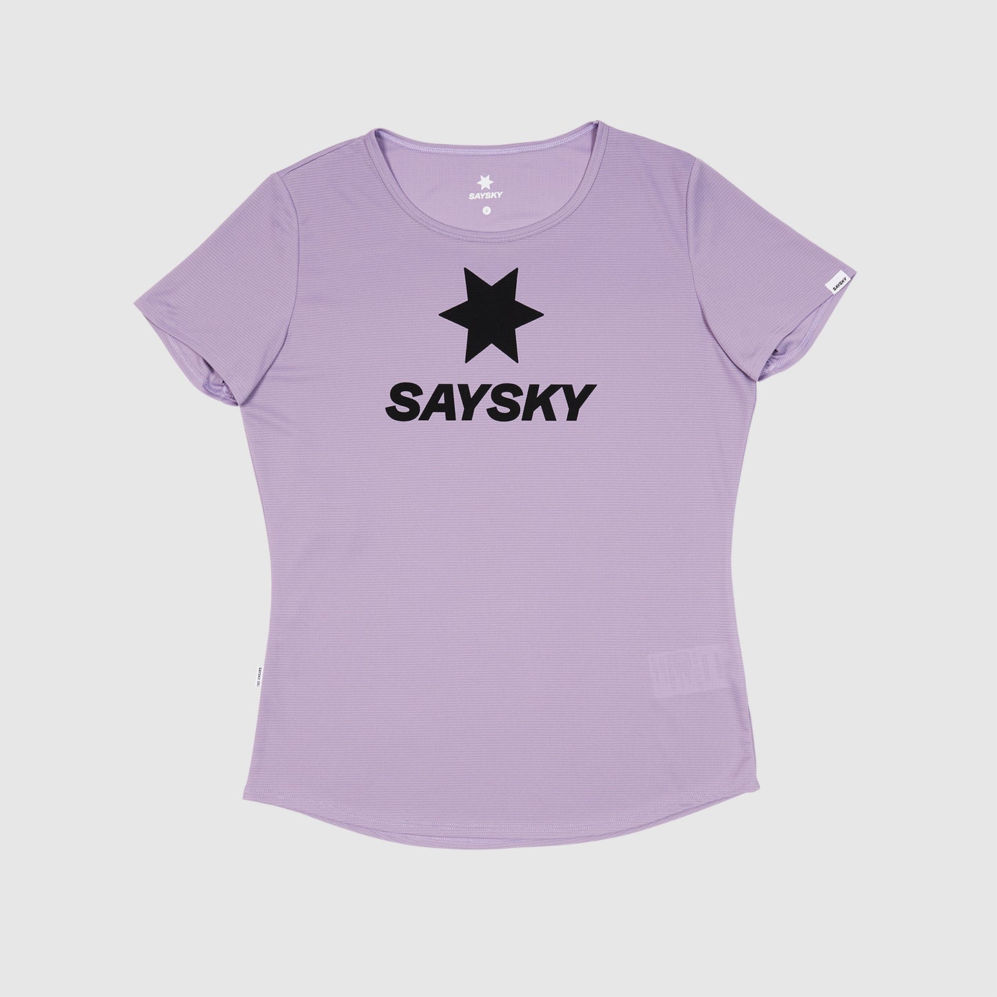 ランニングTシャツ JWRSS12c701 Wmns Logo Flow T-shirt - Purple [レディーズ]