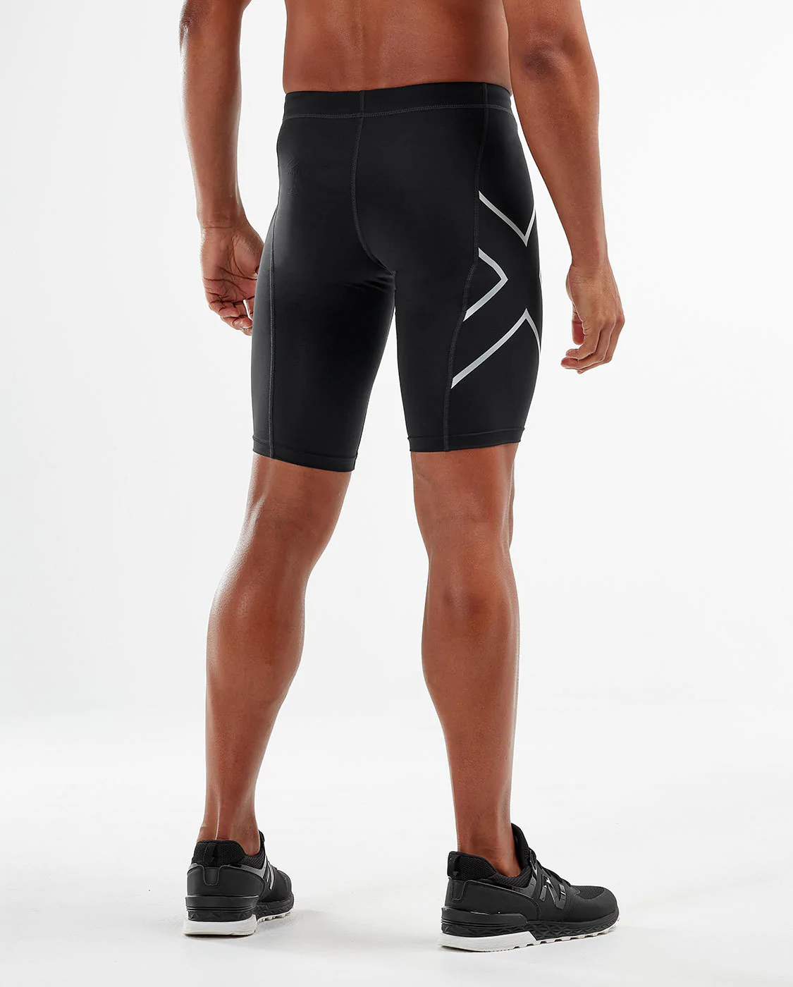 ショートタイツ MA3851bBSIL Ma3851b-blk-sil PWXコンプレッションショーツ - Black/Silver [メンズ]