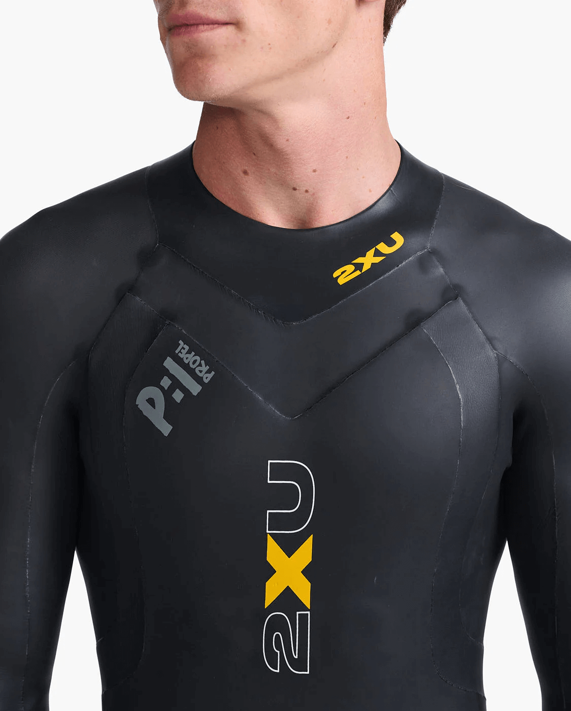トライアスロン用ウェットスーツ MW4991c-BLK-ABN Propel P:1 プロペル P:1 - Black/Ambition Yellow [メンズ]