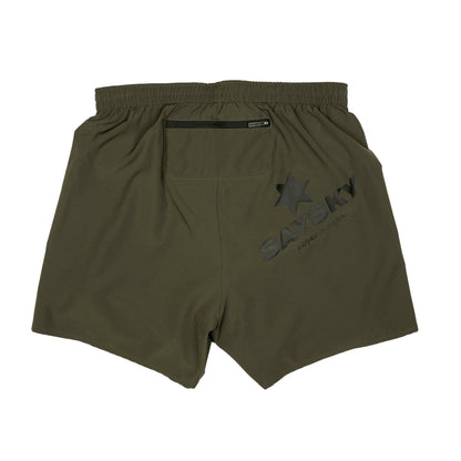 ランニングショーツ BMRSH02 Pace Shorts - Olive Green [ユニセックス]