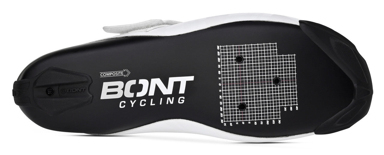 ■ 公式 ■ BONT Cycling/ボントサイクリング トライアスロン用サイクリングシューズ RTRW ライオットTRプラス Riot TR+  スタンダードフィット Microfiber - White/White [ユニセックス]