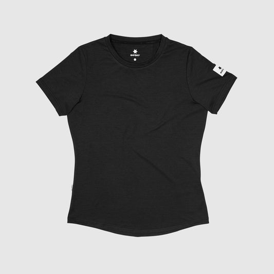 ランニングTシャツ XWRSS20c9001 Wmns Clean Pace T-shirt - Black [レディーズ]