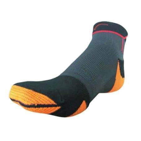ランニング用3Dソックス ウルトラマラソンモデル - Dark Grey/Orange [ユニセックス] - STYLE BIKE ONLINE SHOP
