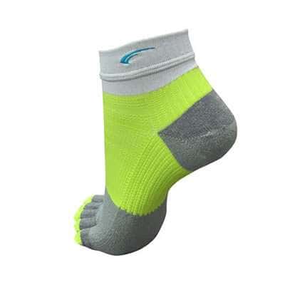 ランニング用3Dソックス 5本指モデル - Grey/Lime Green [ユニセックス] - STYLE BIKE ONLINE SHOP