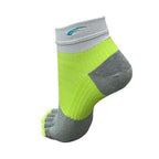 ランニング用3Dソックス 5本指モデル - Grey/Lime Green [ユニセックス] - STYLE BIKE ONLINE SHOP