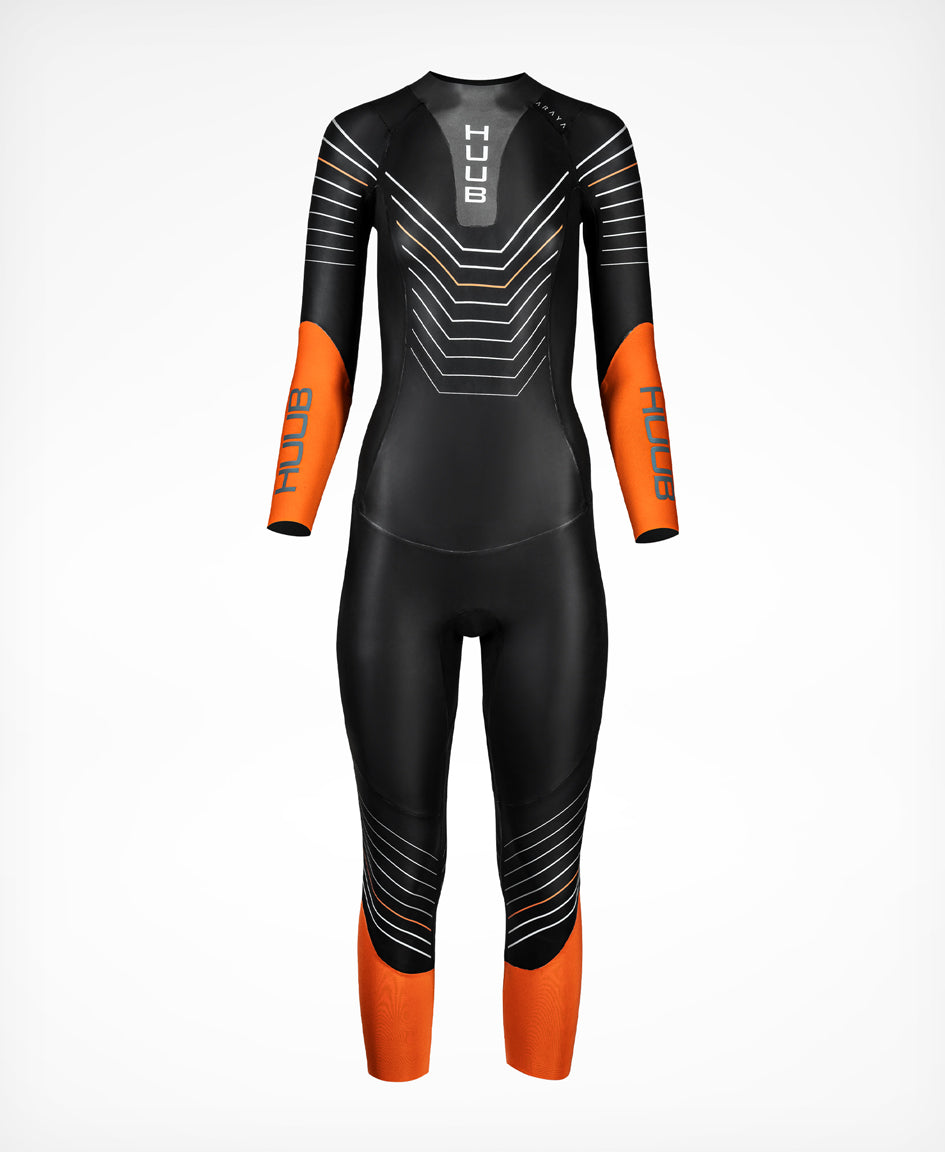 トライアスロン用ウェットスーツ ARAYAW Araya Womens - Black/Orange [レディーズ]