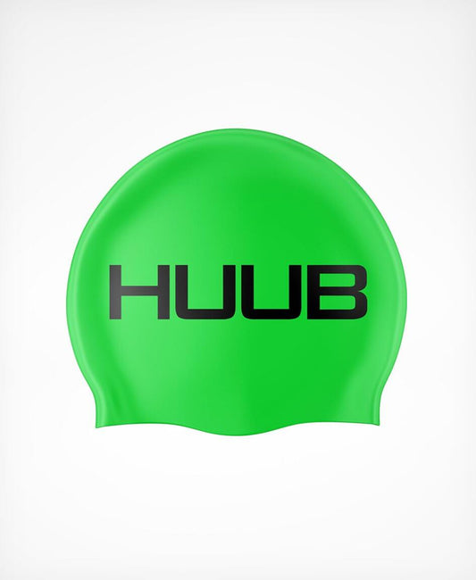 スイムキャップ 'HUUB' Swim Cap - Fluro Green [Unisex] A2-VGCAPFG - STYLE BIKE ONLINE SHOP