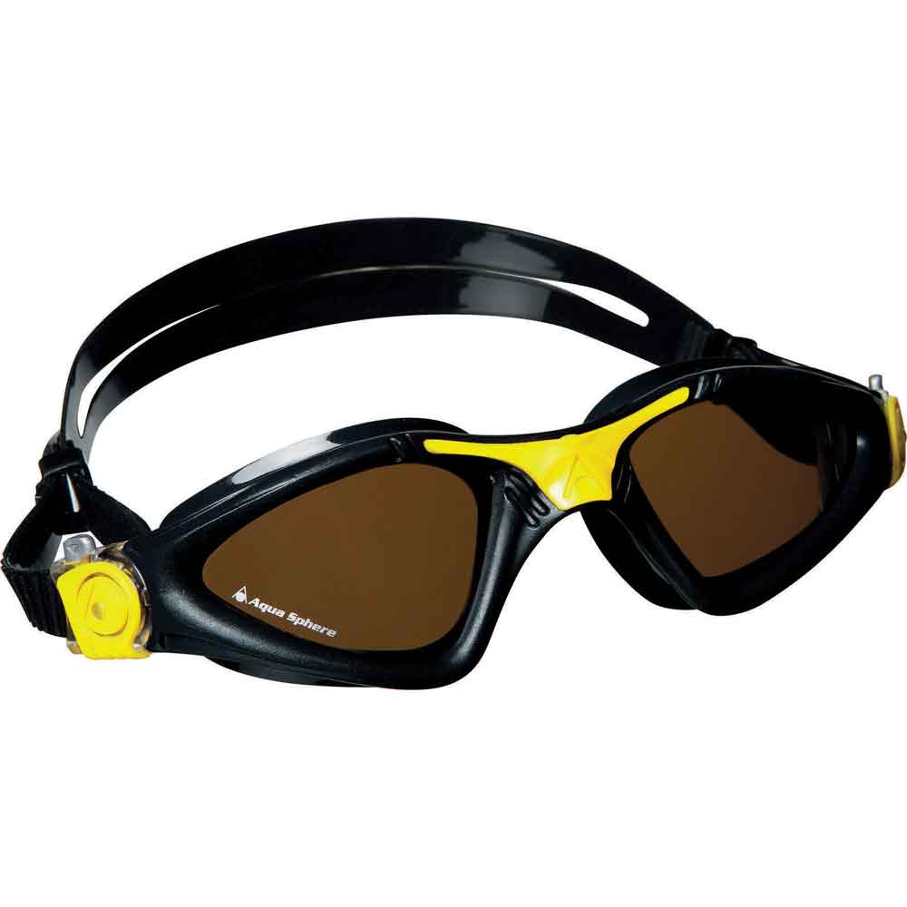 スイムゴーグル Kayenne （カイエン） Regular-Fit - Black/Yellow/Polarized Lens [ユニセックス] - STYLE BIKE ONLINE SHOP