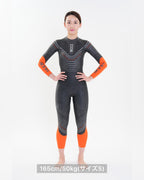 トライアスロン用ウェットスーツ ARAYAW Araya Womens - Black/Orange [レディーズ]