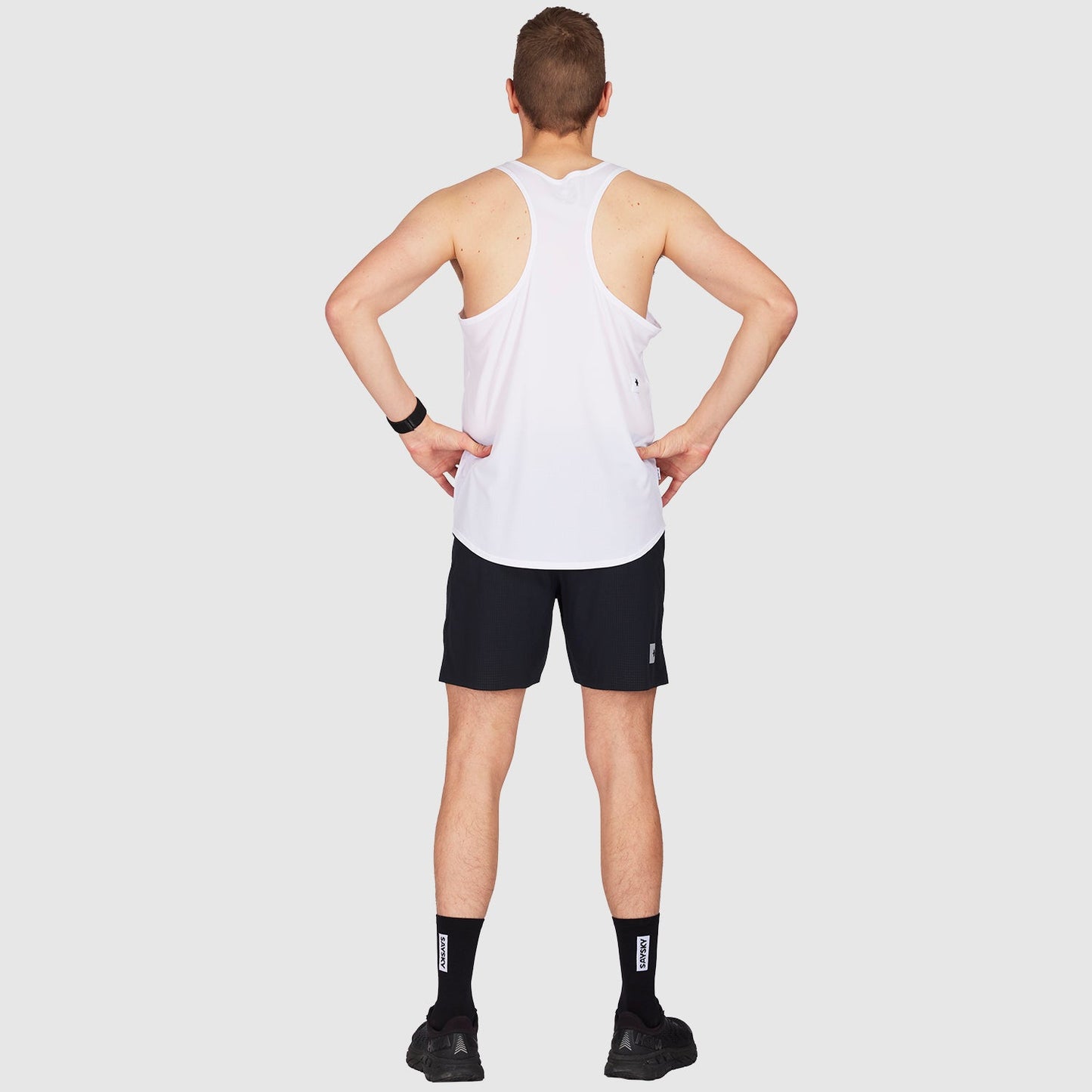 レースシングレット JMRSI11c101 Logo Flow Singlet - White [メンズ]