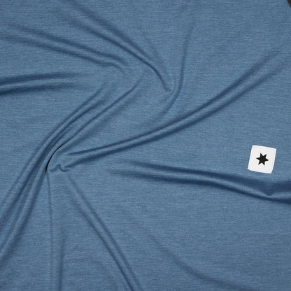 ランニングTシャツ(ロングスリーブ) JMRLS05c2003 Logo Pace Longsleeve - Blue [メンズ]