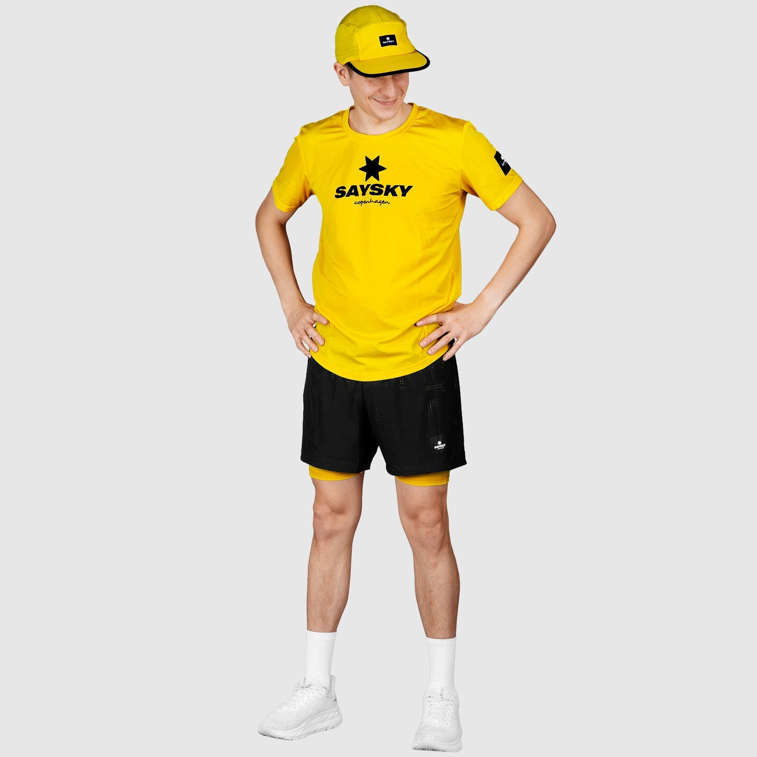 □ 公式 □ SAYSKY/セイスカイ ランニングキャップ HMAHA04 Blaze Cap - Empire Yellow [ユニセックス] –  STYLEBIKE