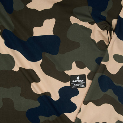 ランニングTシャツ（ロングスリーブ） IMRLS07 Camo Blaze Long Sleeve - Woodland Camo [ユニセックス]