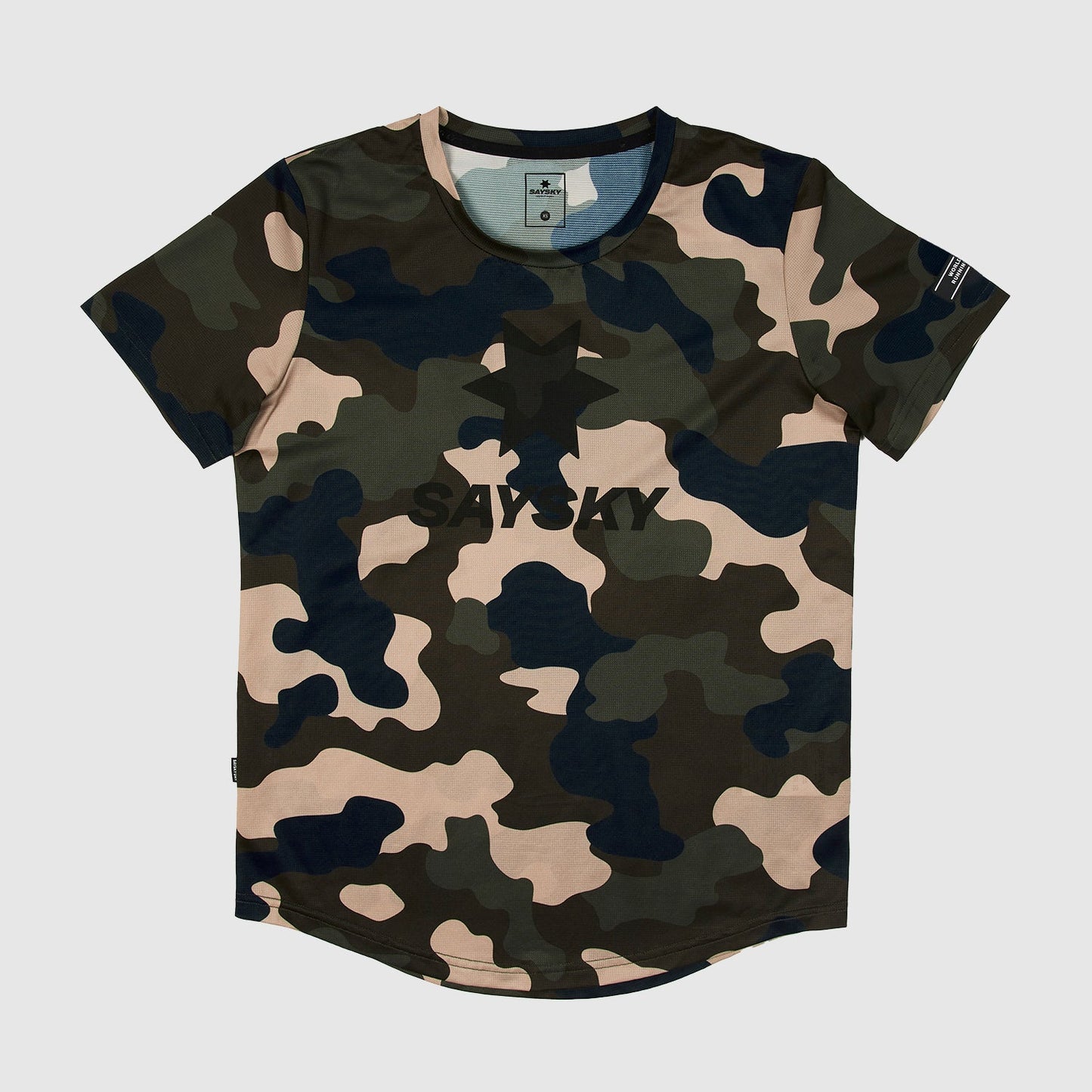 ランニングTシャツ IMRSS09 Camo Combat T-shirt - Woodland Camo [ユニセックス]