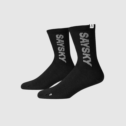 ランニングソックス IMRSO02 High Merino Socks - Black [ユニセックス]