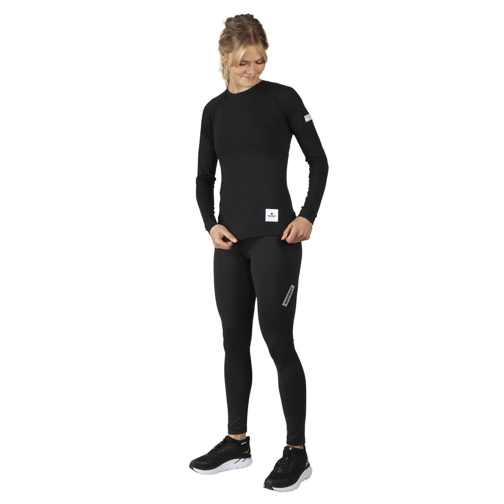 ベースレイヤー（ロングスリーブ） EGRLS05 Wmns Base Layer 165 Long Sleeve - Black [レディーズ]