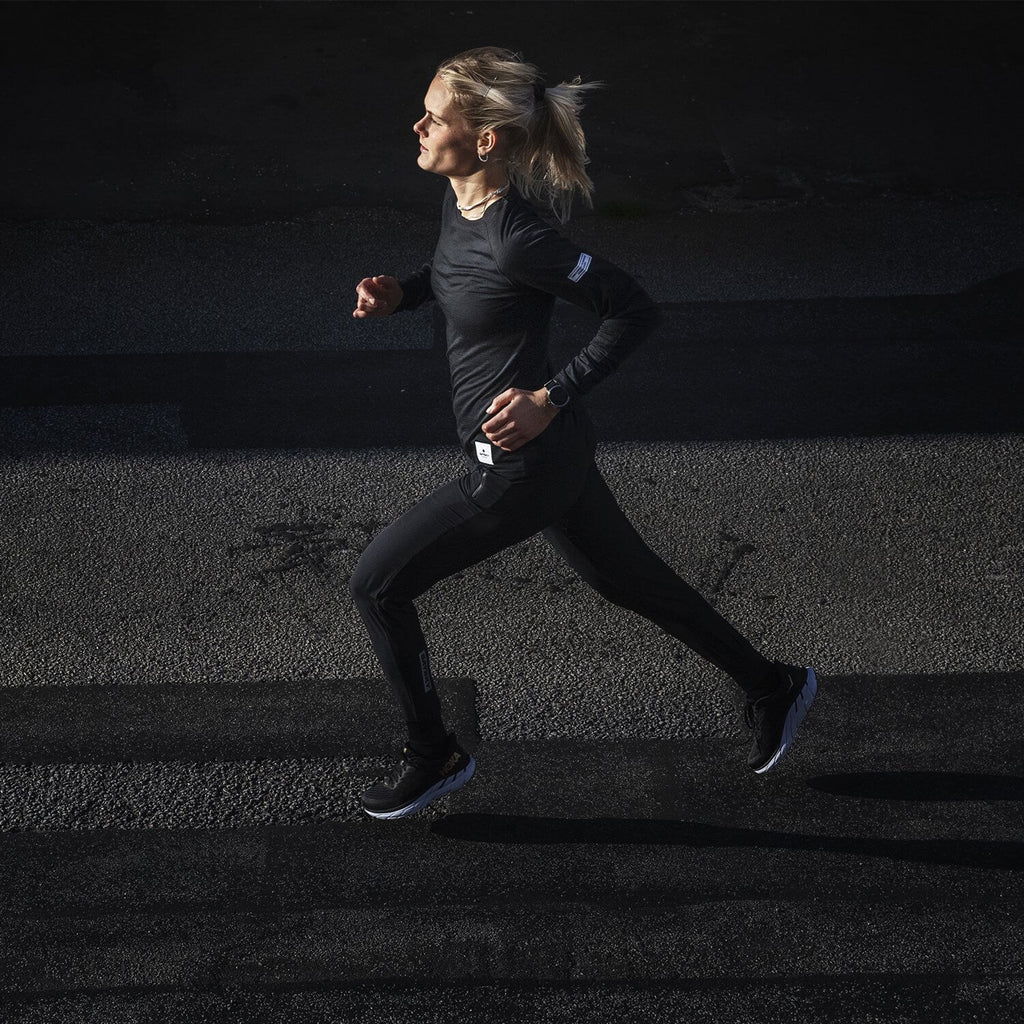 ベースレイヤー（ロングスリーブ） EGRLS05 Wmns Base Layer 165 Long Sleeve - Black [レディーズ]