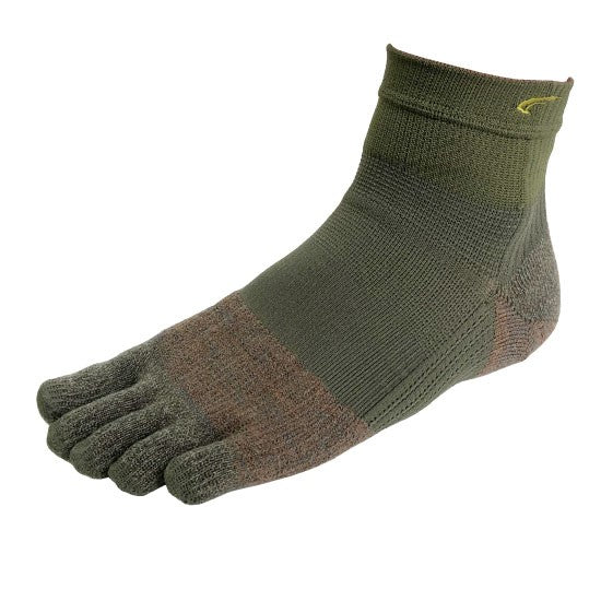 ランニングソックス（5本指） FXR107KHK ランニング用3Dソックス 5本指モデル - Khaki [ユニセックス]