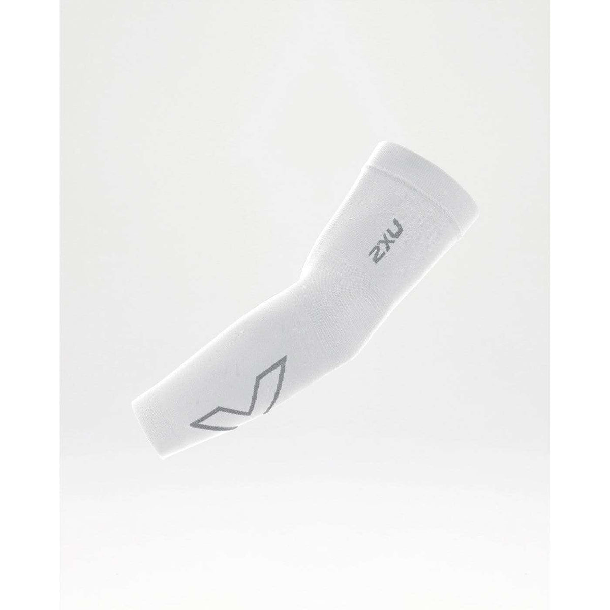 フレックスアームスリーブ Flex Running Compression Arm Sleeve - White/Grey [ユニセックス] UA4009a-WHT/GRY - STYLE BIKE ONLINE SHOP