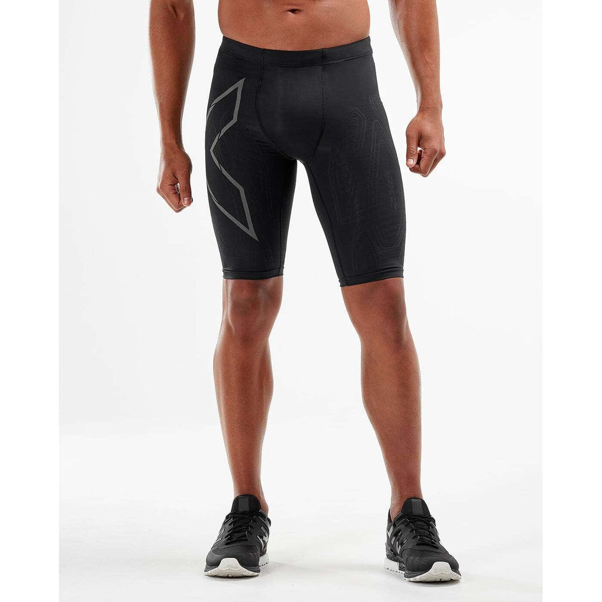 MCSランコンプレッションショーツ MCS Run Compression Short - Black/Black Reflective [メンズ] MA5331b-BLK/GRF - STYLE BIKE ONLINE SHOP